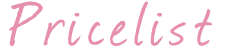 Pricelist